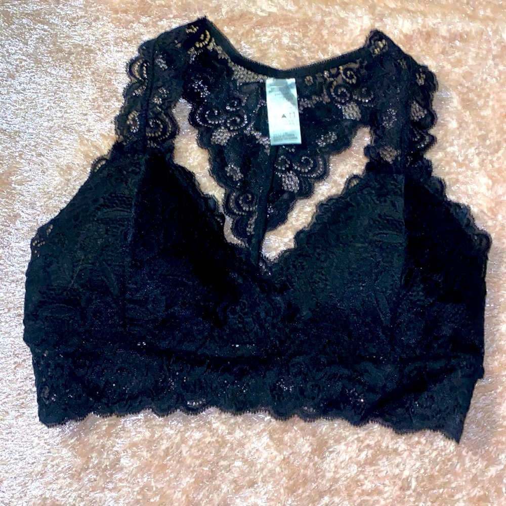 Black bralette
